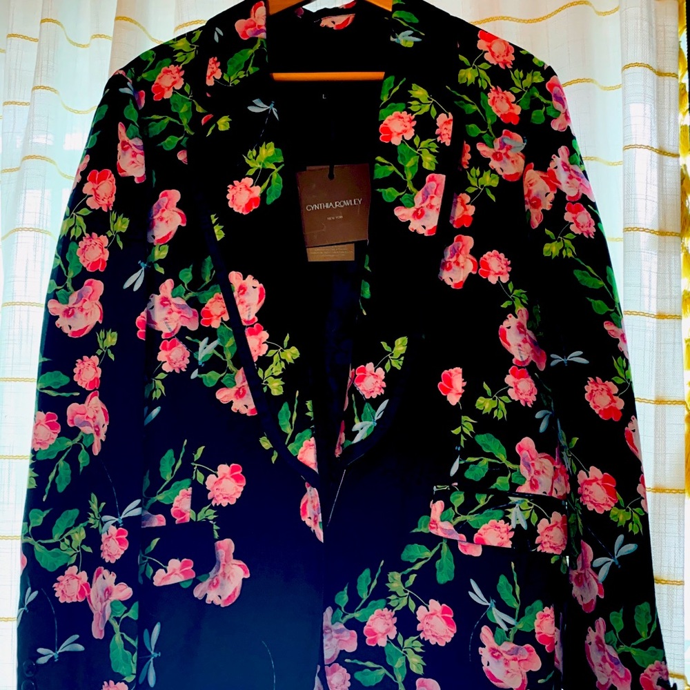 Cynthia Rowley silk blazer, NWT!